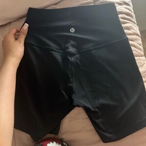 lululemon Women's Classic Black Bike Shorts